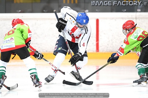 2018-04-27 Torneo Aosta 0189 Hockey Milano Rossoblu U15-Valpellice - Simone Lodolo